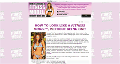 Desktop Screenshot of fitnessmodelprogram.com